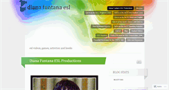 Desktop Screenshot of dianafuntanaesl.com